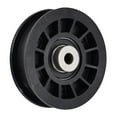 thumbnail image 1 of Flat Idler Pulley Smooth Reliable Performance Enhanced Performance Black, 1 of 8