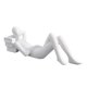 thumbnail image 4 of Estatua de Thinker, figura de Thinker, escultura , adorno artesanal de estilo nórdico, colección de ilustraciones para estantería, decoración Estilo C 18x7x6cm Macarena Figura Pensador abstracto, 4 of 8