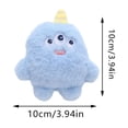 thumbnail image 2 of Cute Plush Chew Toy For Pet, Soft Squeaky Cartoon Character Toy, Fun Companion For Indoor Play,Pet Enrichment Toys,Gifts for Pets and Pet Lovers(Yellow), 2 of 5