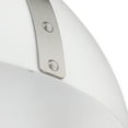thumbnail image 4 of Golden Lighting Aldrich Flush Mount in Pewter Matte White, 4 of 4