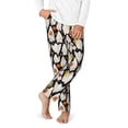 thumbnail image 2 of Yiaed Different Ghosts Print Teenagers' Lounge Pants, Loose PJ Bottoms, Long Pajama Pants for Men-Small, 2 of 6