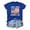 Blue, variant on Womens USA Flag Graphic T Shirt Love Jesus And America Too 250th Anniversary Distressed American Flag Print 4th of July Christian Faith Patriotic Crewneck Short Sleeve Tops