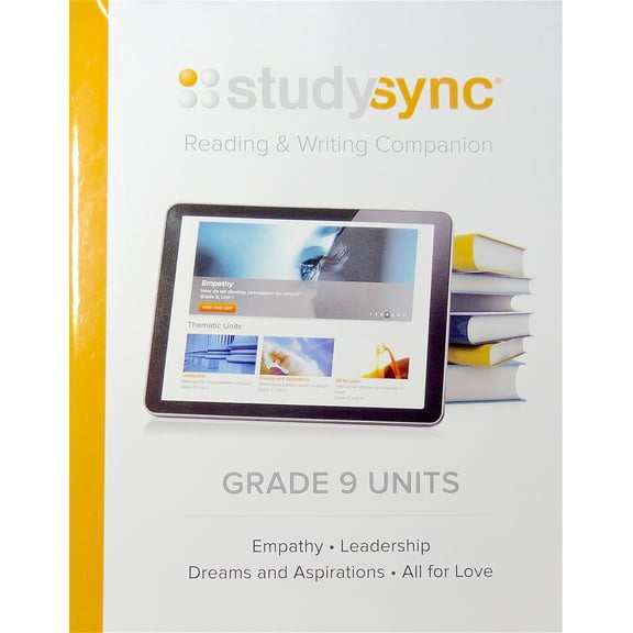 StudySync Grade 9, Reading and Writing Companion Units 1-4