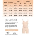 thumbnail image 4 of Body Shapewear SHAPERX Tummy Control hasta la mitad del muslo, beige, 2XL/3XL, 4 of 6