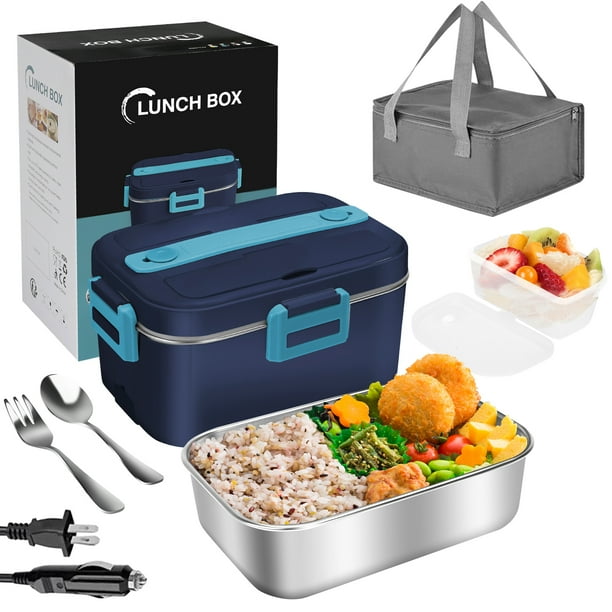 SSAWcasa Electric Lunch Box 1.8L Portable Food Warmer Heater for