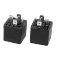 thumbnail image 3 of 2 relés de alta potencia SLD-12VDC-1C de 1,6 W, normalmente abierto (NO) 40 A, normalmente cerrado (NC) 30 A, relé automotriz de 5 pines., 3 of 5