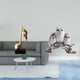 thumbnail image 2 of Escultura creativa de resina de un búho con , adorno de mesa, figura moderna de animal, pieza central para escritorio, chimenea, sala d, 2 of 8