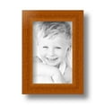 thumbnail image 2 of ArtToFrames 4" x 6" Honey Picture Frame, 4x6 inch Brown Wood Poster Frame (WOM-4093), 1 Pack, 2 of 6
