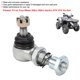 thumbnail image 4 of Adjustable Ball Joint with Gasket Kit Swing Arm Fit for 4‑Wheel 250cc 200cc Electric ATV UTV Go Kart, 4 of 4