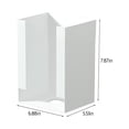 thumbnail image 3 of Box of Masks Household Automatic Filling Right-Angle Storage Box Multi-Functional Mask Facial Mask and Instant Pull-Out Storage Box Stackable ,Makeup Storage Box, 3 of 8