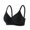 Black, variant on Shaoxi Bras for Women Supportive Wireless Push Up Bra Full Coverage No Underwire Seamless Plus Size for Older Women