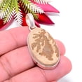 thumbnail image 2 of Psilomelane Dendrite - Germany Gemstone 925 Sterling Silver Pendant 1.87" P87, 2 of 3