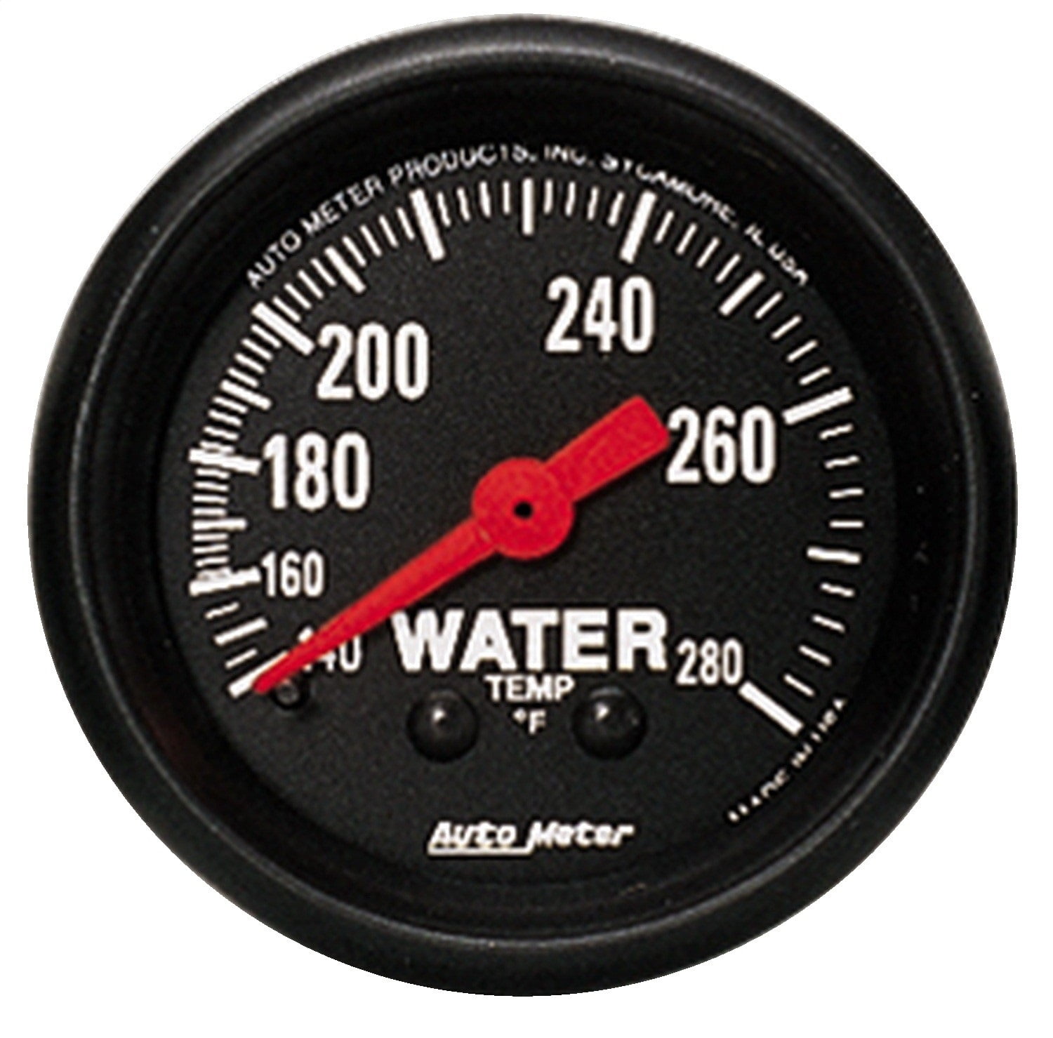 AutoMeter 2606 Z-Series Mechanical Water Temperature Gauge - Walmart.com