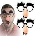 thumbnail image 2 of RUIG Kids Halloween Decoration Toys Gift, Glasses With Funny Nose With Eyebrows And Mustache Perfect Party For Halloween And Birthday Parties, 2 of 9