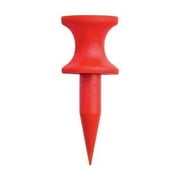 Golf Tees Etc 1 1/4" Red Plastic Step Down Golf Tees (100 Count)
