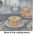 thumbnail image 5 of Border Terrier Fall Kitchen Pumpkins Glass Cutting Board Large 12 in x 15 in, 5 of 5