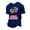 Dark Blue, variant on Soccer Cup 2026 Graphic Tee for Men, Crew Neck Short Sleeve National Team Jersey Shirt - Lightweight Summer Fan Top with Country Flag Print for Match Day & Casual Wear Wine XXXL