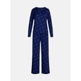 thumbnail image 4 of Joyspun Women's Dreamy Soft Collection Sleep Top and Pants, 2-Piece Set, Sizes XS-3X, 4 of 4