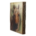 thumbnail image 3 of Ebros Rustic Stallion Horse Bust Print Canvas On Wooden Frame 16" H by 12.5"W, 3 of 5