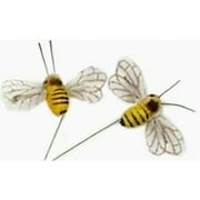 Bee On Wire .75" 2/Pkg-Yellow/Black