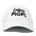 thumbnail image 4 of DALIX Dog Mom Baseball Cap Women's Hats Dad Hat in White, 4 of 7