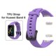 thumbnail image 1 of 2 piezas de repuesto de correa para HUAWEI Band 6 pulsera de TPU para HONOR Band 6, 1 of 6
