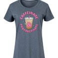 thumbnail image 3 of Instant Message - Coffee Lover - Caffeinate & Procrastinate - Women's Any Way Dress, 3 of 6