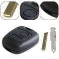 thumbnail image 2 of 1Pc Replacement Key Case For-Citroen Key Cover For Toyota Aygo 2 Button Remote Key Fob Shell For-Peugeot No Blade No Logo, 2 of 6