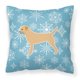 thumbnail image 1 of Caroline's Treasures BB3489PW1818 Copo de nieve de invierno Border Terrier - Almohada decorativa, 18 x 18, multicolor Caroline's Treasures BB3489PW1818, 1 of 1