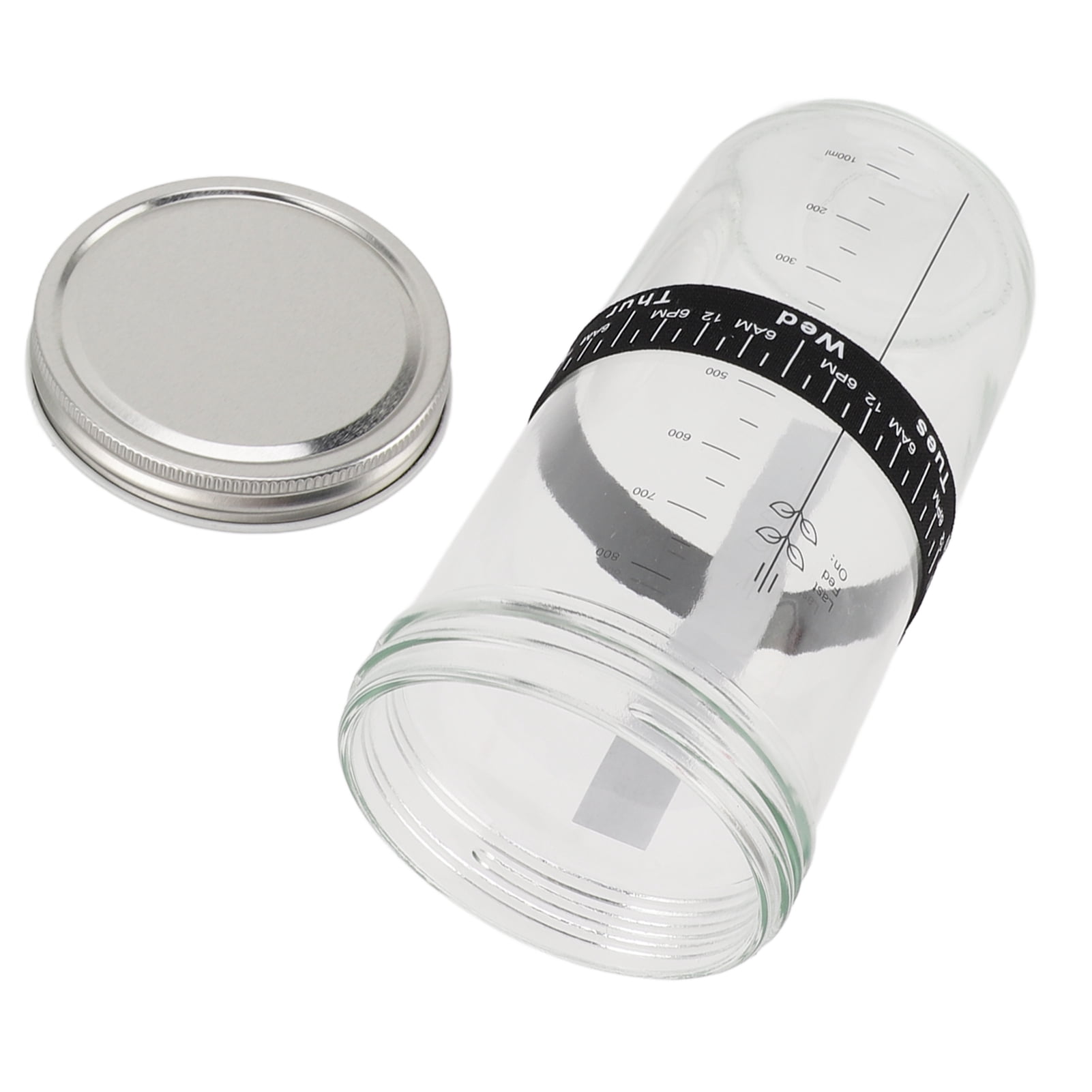 Kit Levain Complet Pour Fabrication Pain – 2 Paniers Silicone, Récipient Verre, Couteau à Lame, Grattoir