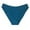 Blue, variant on LYEAA Ladies Underwear Bikini Cotton Low Rise Cool Briefs Breathable Comfort Solid Daily Panties Fashionable Women's Underpants Beige L