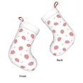 thumbnail image 3 of Yiaed Hand Drawn Strawberry Print Christmas Stockings, Christmas Stockings Hanging Ornaments, Christmas Stockings for Family Christmas Holiday Decorations, 3 of 7