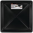 thumbnail image 7 of Performance Tool W4062 22 Inch by 22 Inch Plastic Drip Pan - Chemical-Resistant Polypropylene for Garage, Bath, Plumbing, Emergencies, Vehicle Repairs, Oil Change, Pour Spout, Catch Leaks - Black, 7 of 7