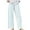 Sky Blue, variant on YLHFASHION Women's Non Pocket Floral Cotton Linen Casual Pants A Brown