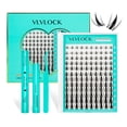 thumbnail image 1 of Kit de extensiones de pestañas VLVLOCK Fairy Lash Clusters Natural Look, 1 of 1