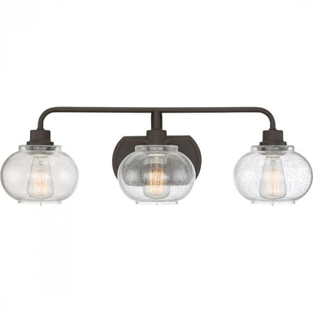 

Quoizel TRG8603OZ Trilogy 3 Light 27 inch Old Bronze Bath Light Wall Light