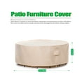 thumbnail image 2 of F&J Outdoors Waterproof Outdoor Table Cover 72"DIA x 27.5"H, 2 of 9