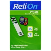 Equate Blood Glucose Test Strips, 50 count