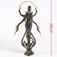 thumbnail image 1 of Estatuilla de xenomorfo alienígena budista, adorno de escritorio, juguete coleccionable, estatua de decoración de escritorio zhangyuxiang unisex, 1 of 2