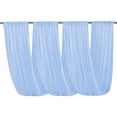 thumbnail image 3 of 6 PanelsCeiling Drapes Long Vaulted Draping Fabric DIY Wedding Drapes Curtains (5ftx10ft/5ftx20ft ), 3 of 9
