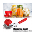 thumbnail image 5 of 2Pcs Portable Manual Can Sealer, Seaming Machine Silver Can Sealer for Jars Manual Canning Household Kitchen Tool, 5 of 5