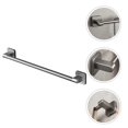 thumbnail image 3 of Bathroom Wall Towel Organizer No Drilling Metal Towel Hanger Multi-use Slipper Drying Rack, 3 of 4