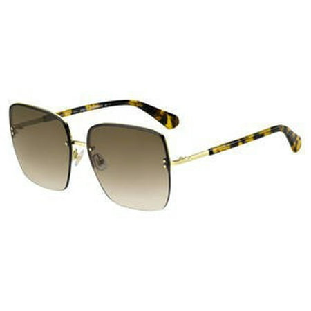 Gradiant Lens - Sunglasses Kate Spade Janay/S 0AHF White Havana / 9O dark gray gradient lens