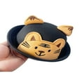 thumbnail image 2 of Kid Wool Felt Bucket Hat Cartoon Tiger Patchwork Fisherman Hat Caps, 2 of 6