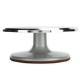 thumbnail image 3 of 9in Cake Turntable Aluminum Alloy Rotating Cake Decorating Stand Cake Rack Baking Tools, 3 of 14