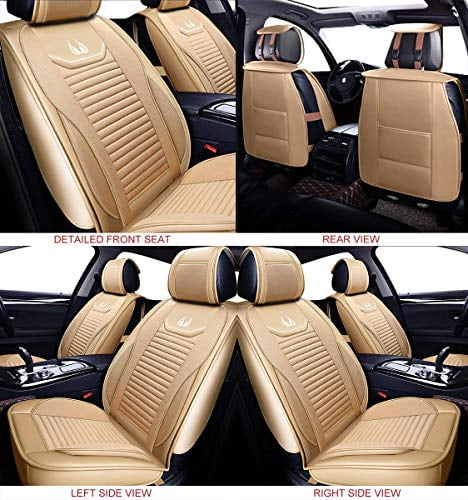 Oasis Auto Leather Fabric Car Seat Covers Faux Leatherette Automotive Vehicle Cushion Cover For Cars Suv Pick Up Truck Universal Fit Set Interior Accessories Os 008 Front Pairs Tan Com - Oasis Auto Custom Seat Covers Honda Civic Oasis Auto Leather Fabric Car Seat Covers Faux Leatherette Automotive Vehicle Cushion Cover For Cars Suv Pick Up Truck Universal Fit Set Interior Accessories Os 008 Front Pairs Tan Com - Oasis Auto Custom Seat Covers Honda Civic