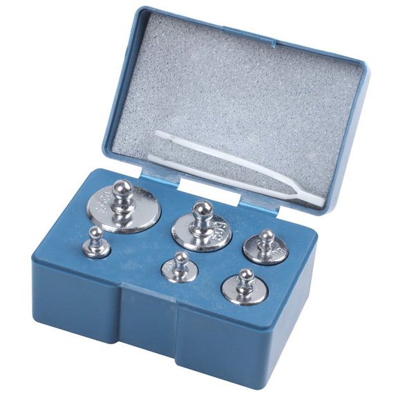 6Pcs 100g 50g 2x20g 10g 5g Grams Calibration Weight Digital Scale Set