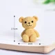 thumbnail image 1 of Figuras de oso kawaii de resina, artesanía en miniatura, adorno de jardín de hadas, casa de muñecas en miniatura, accesorios de decoración del hogar, gran oferta, 1 of 5