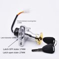 thumbnail image 5 of Lylong Electric Bike Switch Key 2 Pin Latch 10Mm Ignition Position Switch Keys For E-Scooter Electric Lock Replacement Accessories, 5 of 8