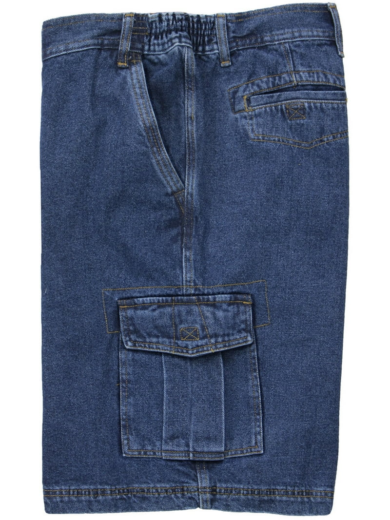 パンツ upper field ones DENIM CARGO SHORTS XL ROCXL Big & Tall Men's Denim Cargo Shorts, Expandable Waist